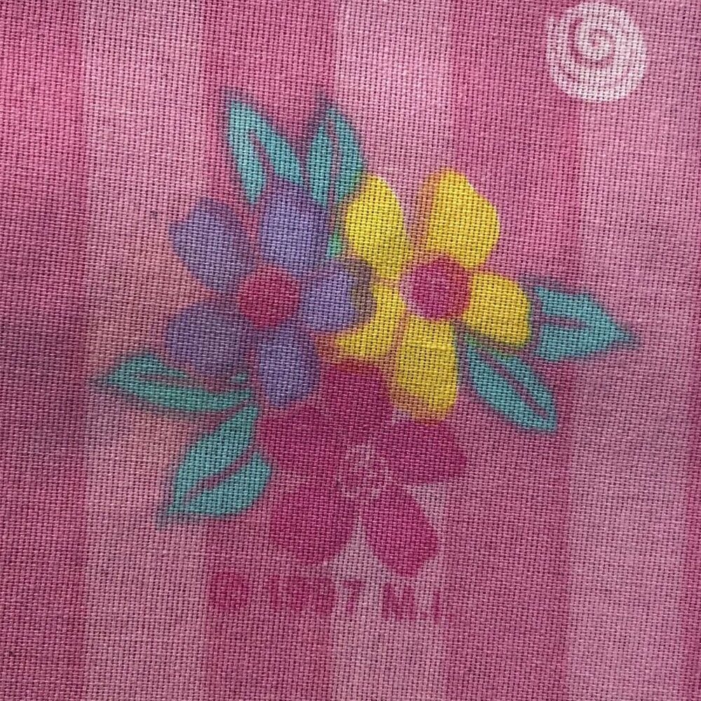 Vintage 90s Barbie Bedsheets Twin Set (Flat + Fitted) 1997 Sweet Dreams Ribbons - Picture 6 of 15